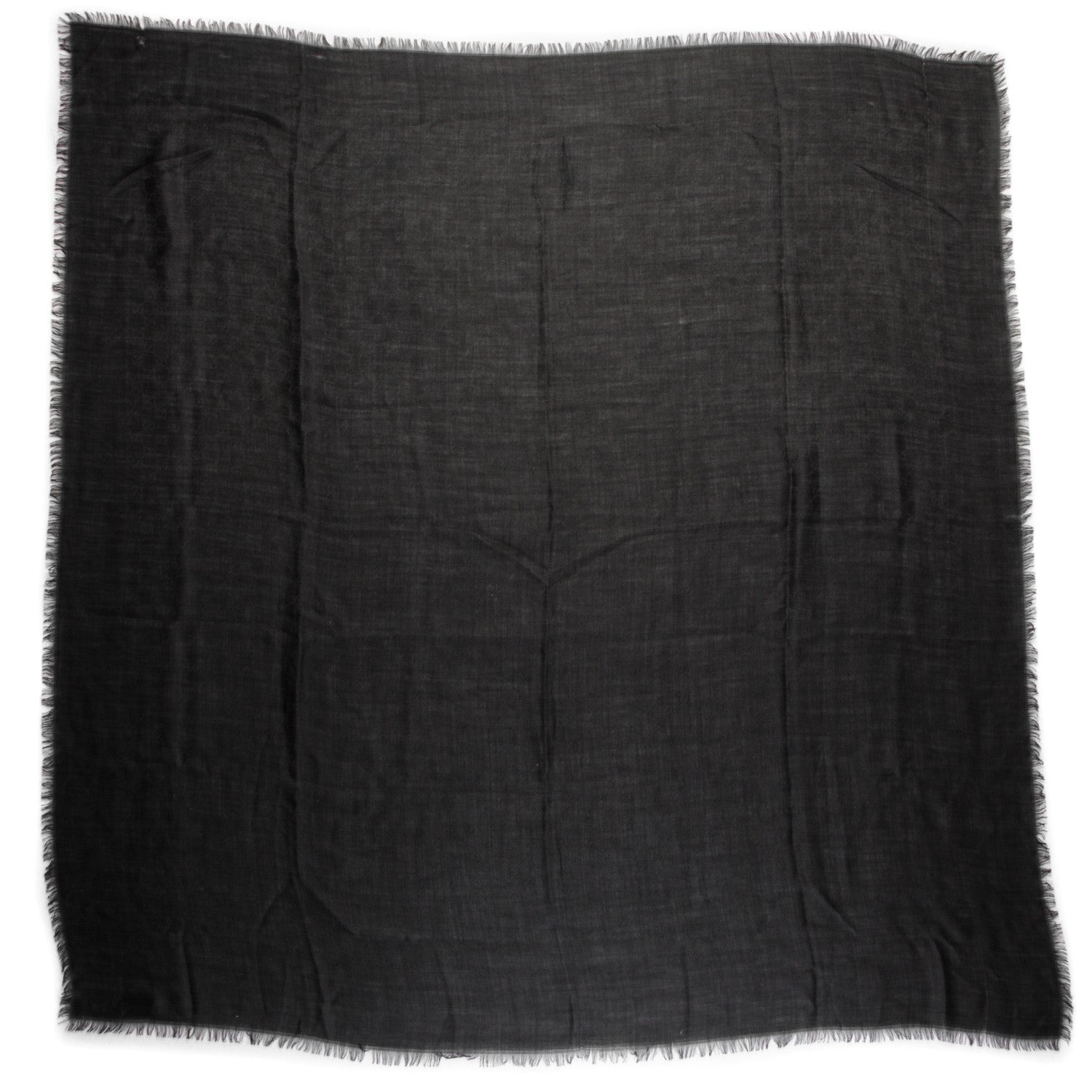 Gucci Wool Silk GG Monogram GGNat Scarf Black 4 of 6