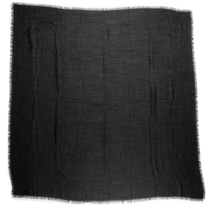 Gucci Wool Silk GG Monogram GGNat Scarf Black 4 of 6