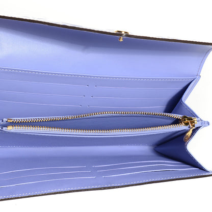 Louis Vuitton Vernis Sarah Wallet NM Lilac 6 of 8