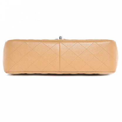Chanel Caviar Jumbo Single Flap Beige 5 of 9