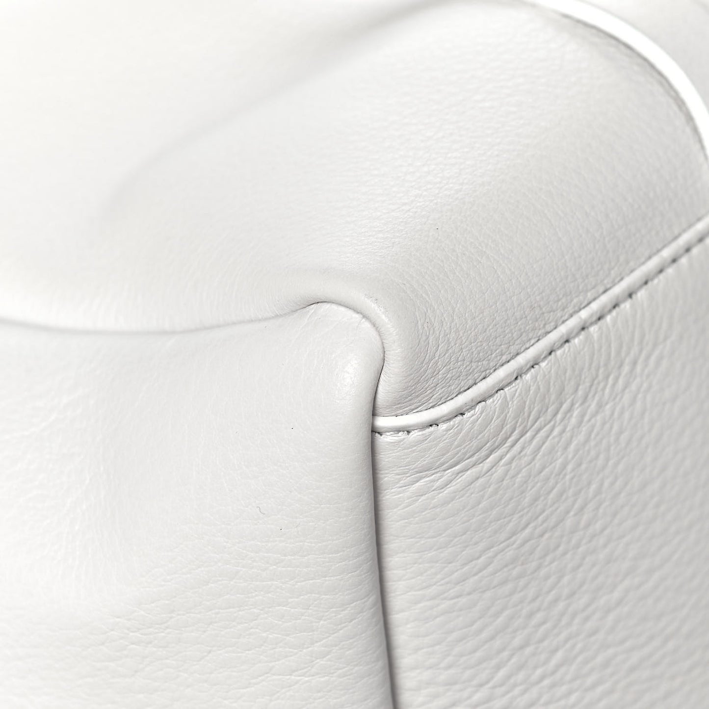 Veau Baltimore Double Sided Small Everyday Tote Optic White Black