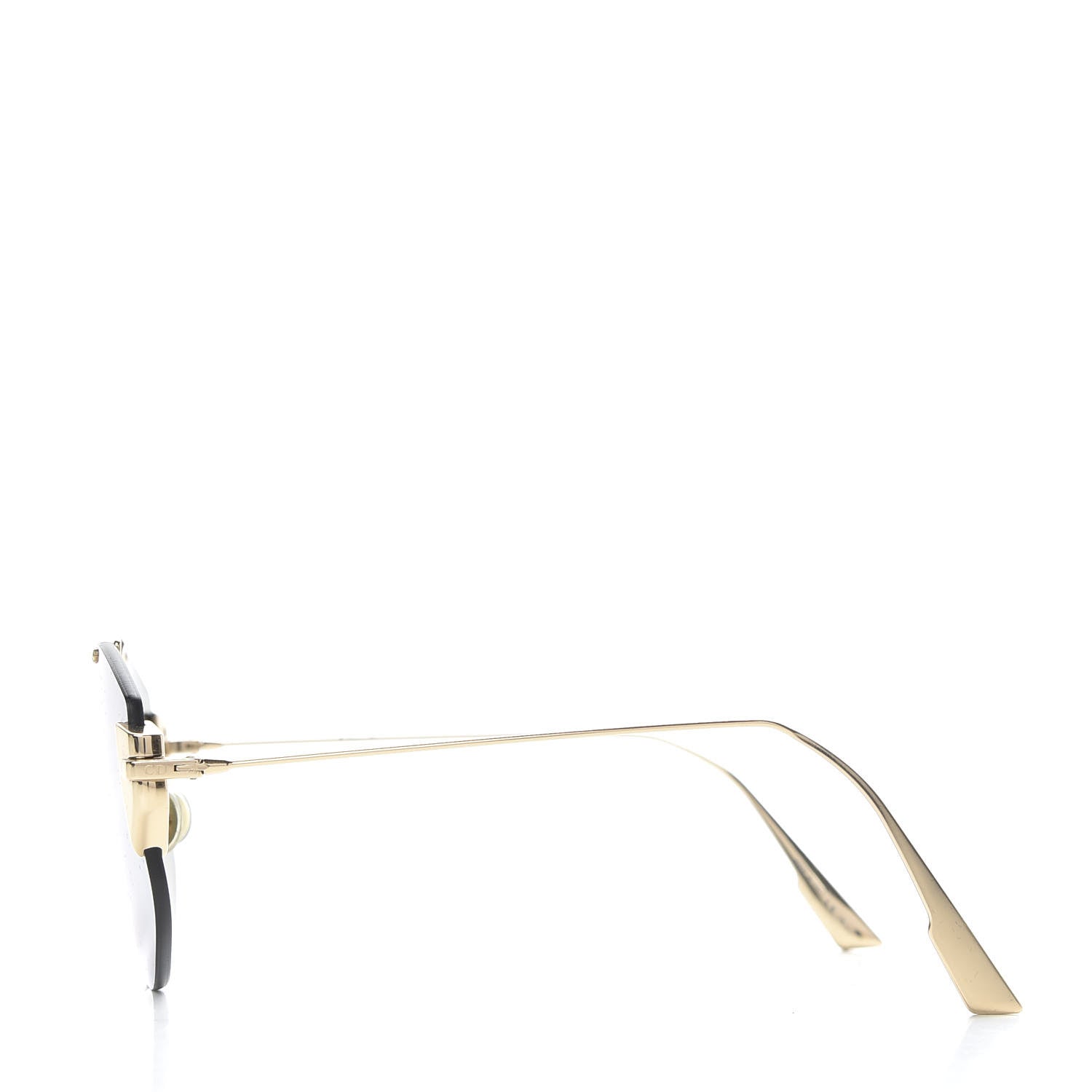 Christian Dior Stronger Aviator Sunglasses Grey Gold 3 of 7