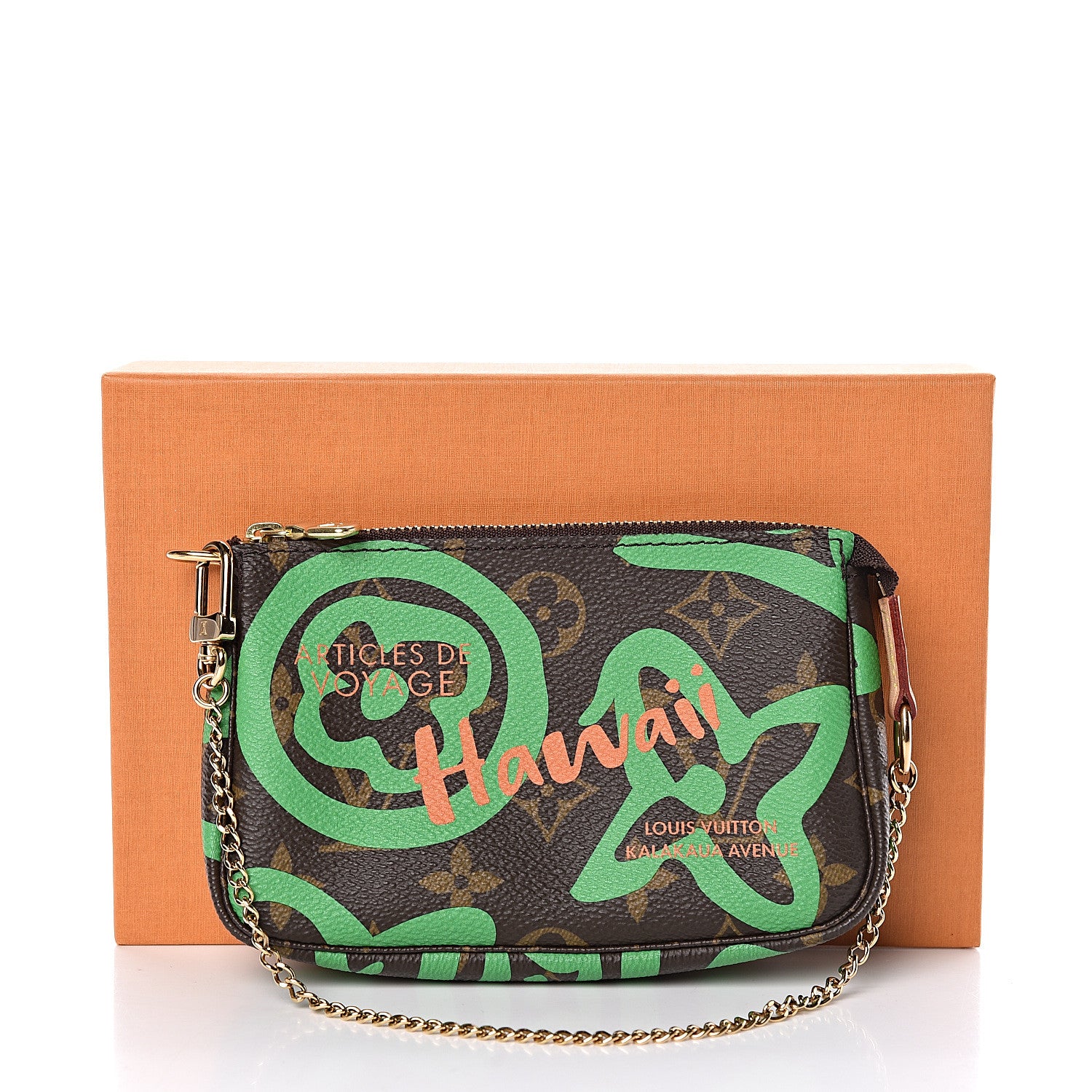 Louis Vuitton Monogram Tahitienne Hawaii Mini Pochette Accessories 8 of 8