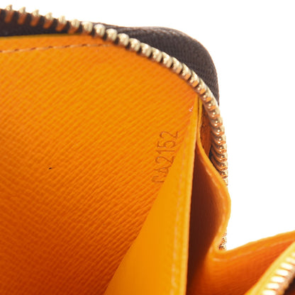 Louis Vuitton Monogram Kusama Pumpkin Dots Zippy Wallet Yellow 7 of 8
