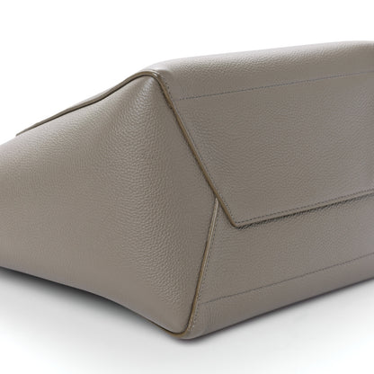 Celine Soft Grained Calfskin Sangle Bucket Bag Taupe 8 of 9