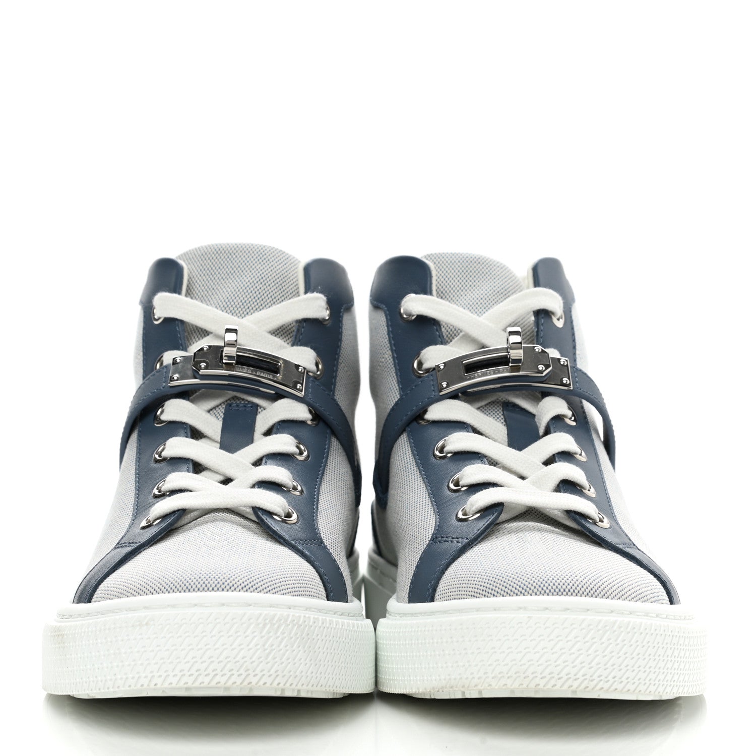 Hermes Canvas Calfskin Daydream Sneakers 35 Bleu Marine 2 of 9