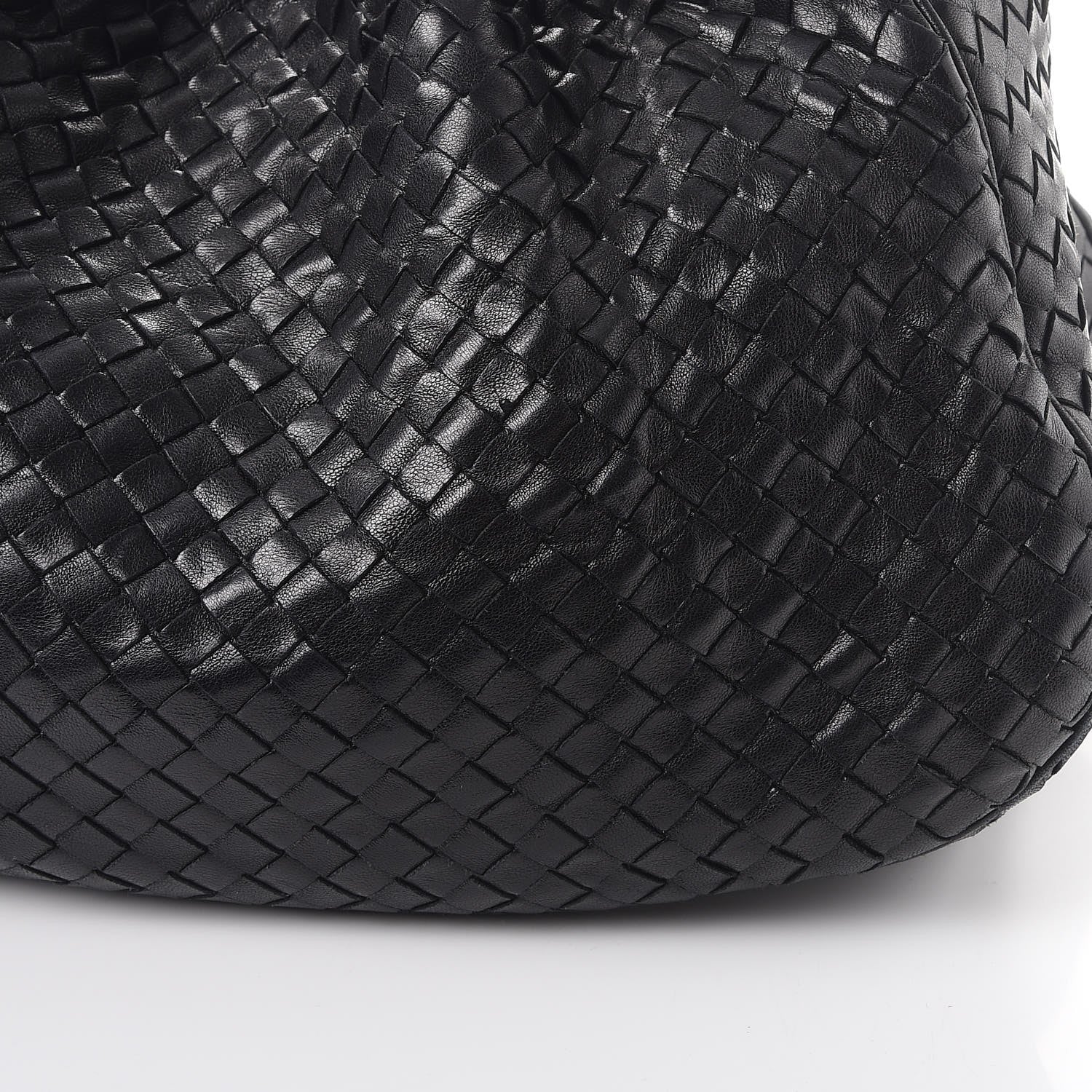 Bottega Veneta Nappa Intrecciato Drawstring Hobo Bag Nero Black 17 of 19