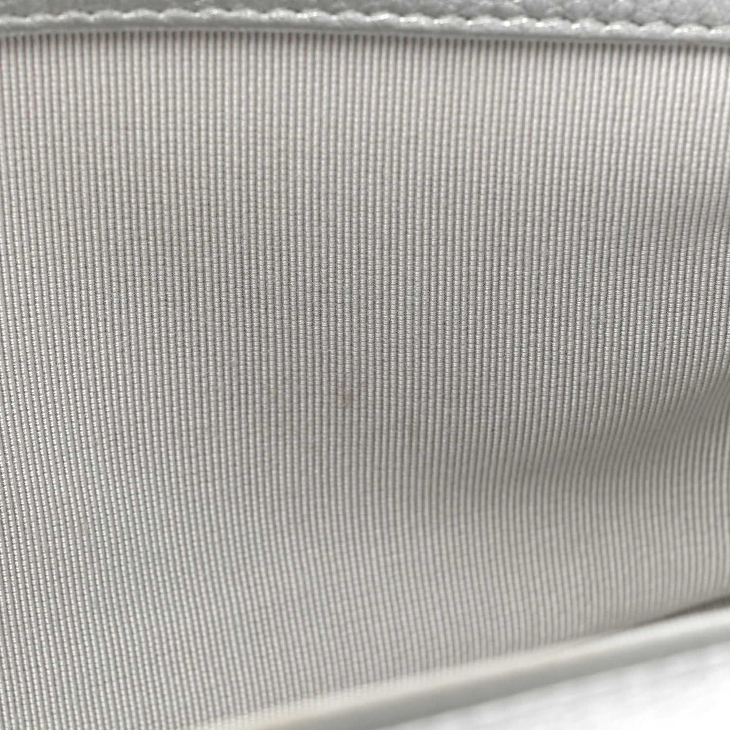 Chanel Metallic Calfskin Camellia Quilted Small Boy Flap Silver 11 of 18