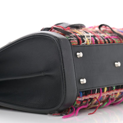 Alexander McQueen Tweed Sweet Calfskin Small Heroine 30 Multicolor Black 9 of 12