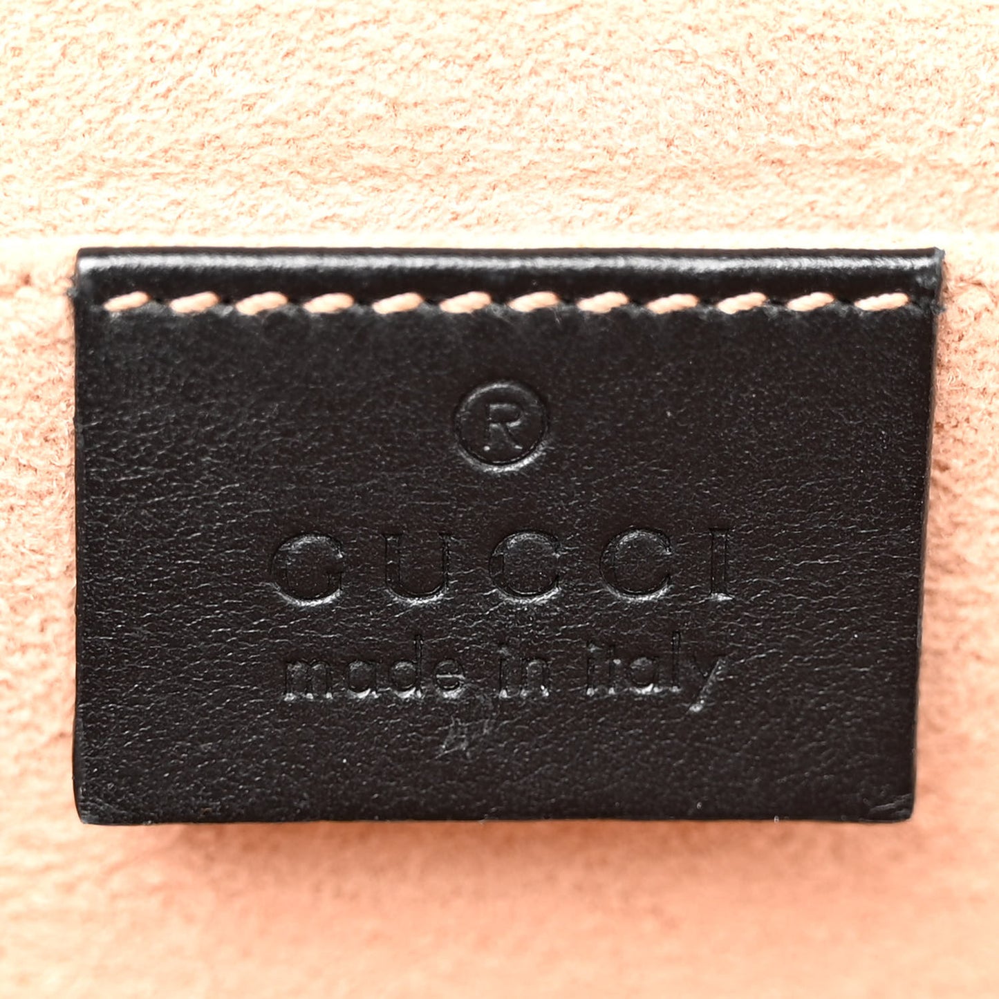 Calfskin GG Supreme Monogram Small Padlock Shoulder Bag Black Gold