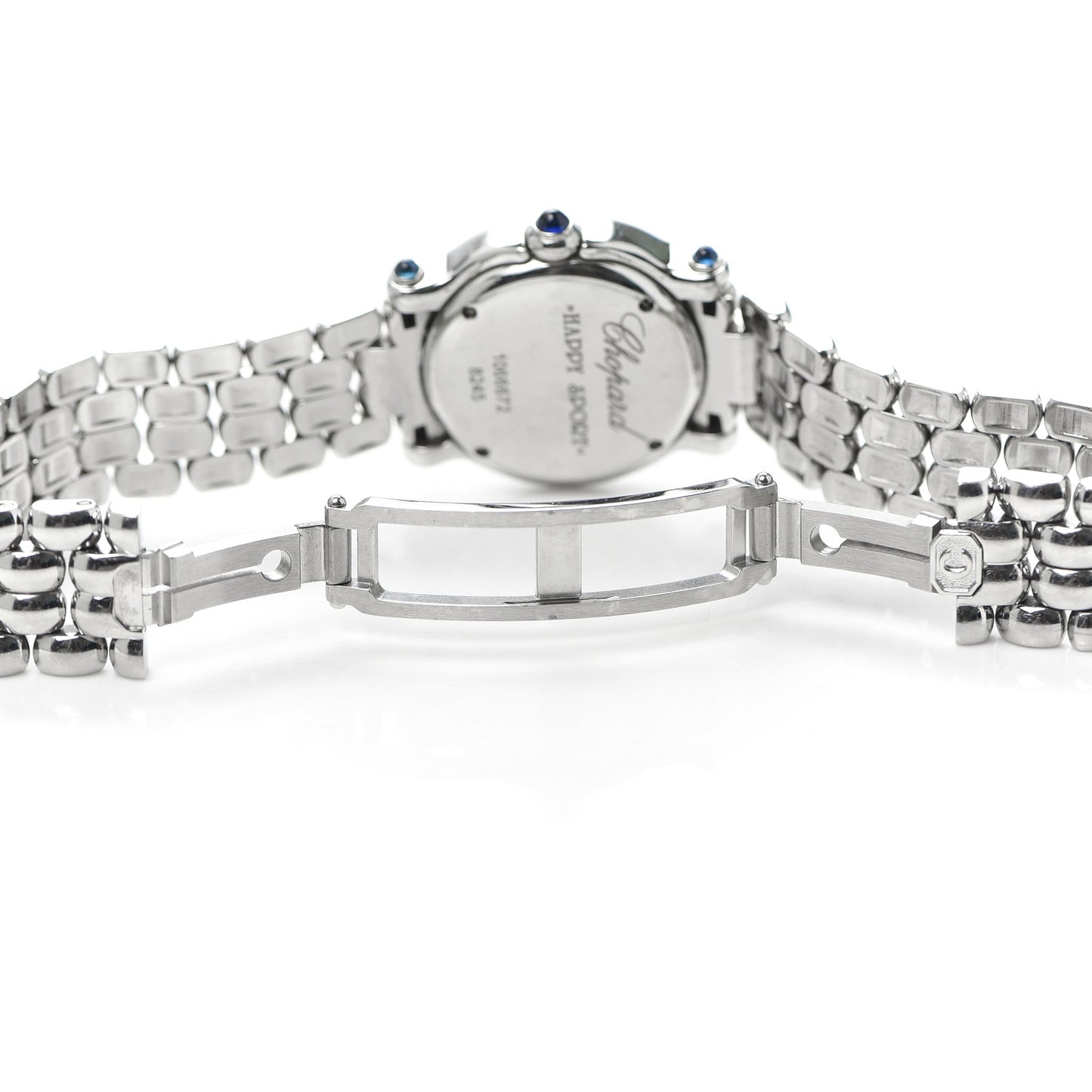 Stainless Steel 5 Diamond 26mm Happy Sport Quartz Watch