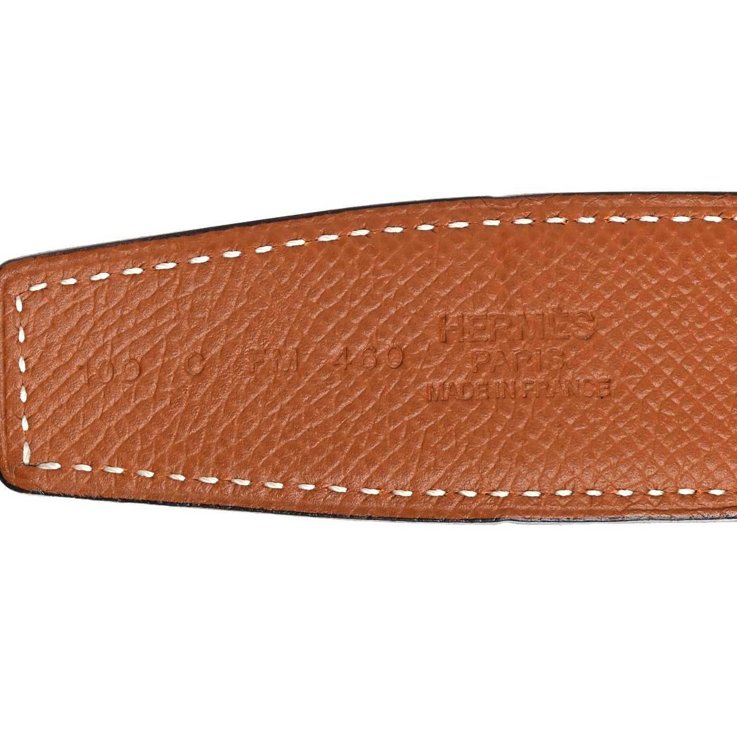 Epsom 32mm Guilloche H Belt 100 Rouge H Gold