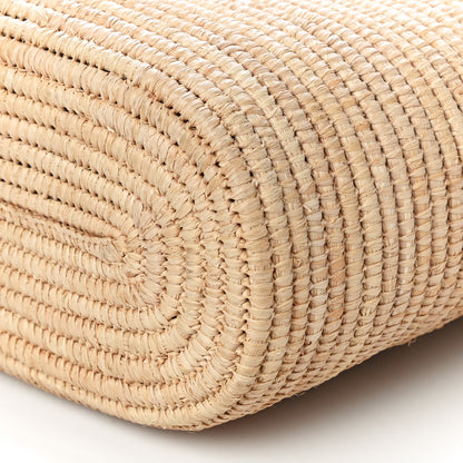 Loewe Raffia Small Square Basket Tote Bag Natural Tan 7 of 16