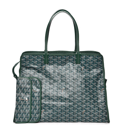 Goyard Goyardine Sac Hardy Pet Carrier PM Green 1 of 15