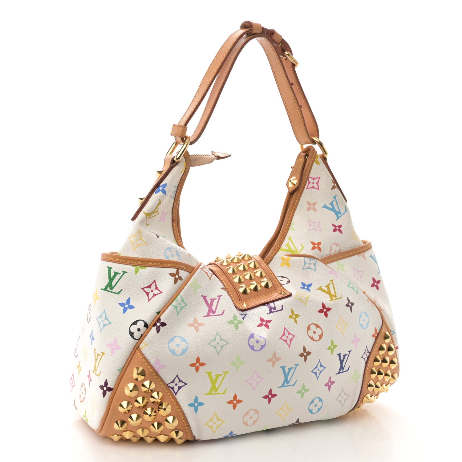 Louis Vuitton Monogram Multicolor Chrissie White 3 of 11