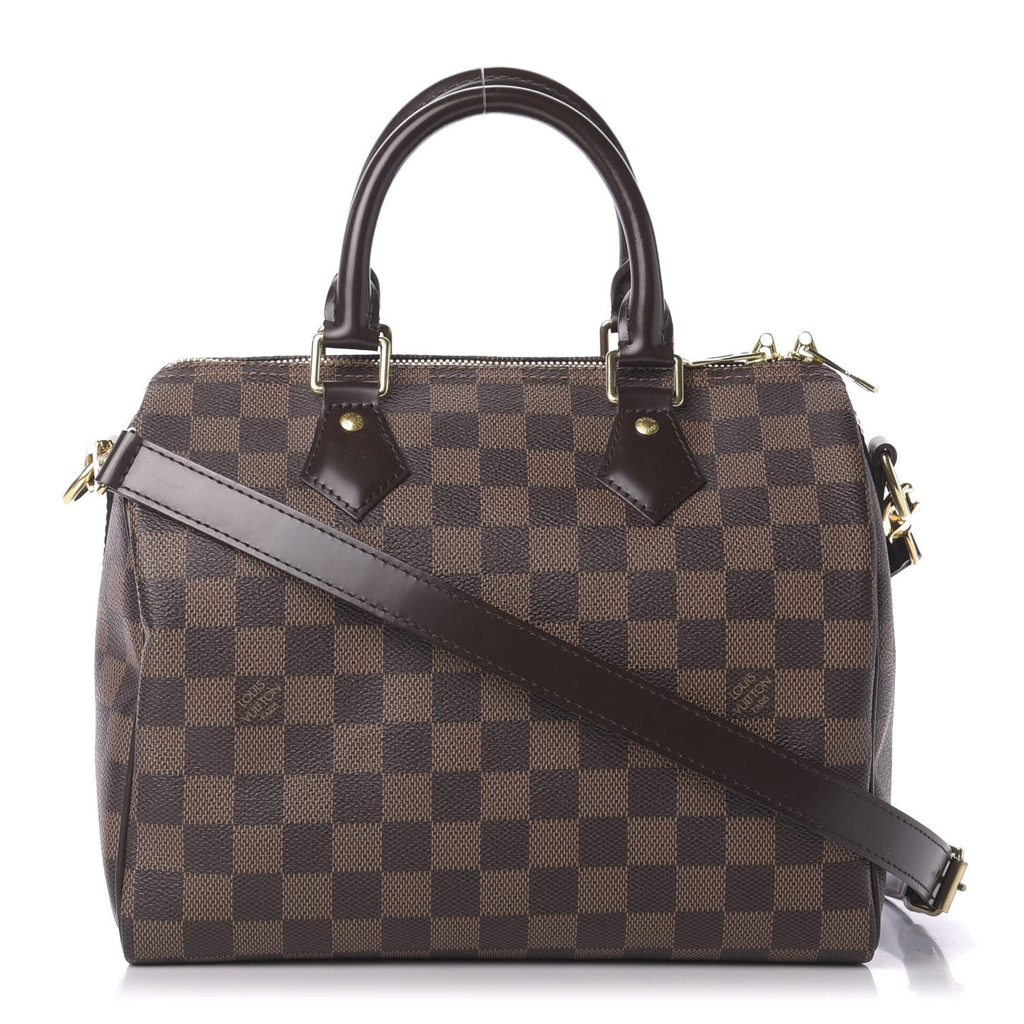 Damier Ebene Speedy Bandouliere 25
