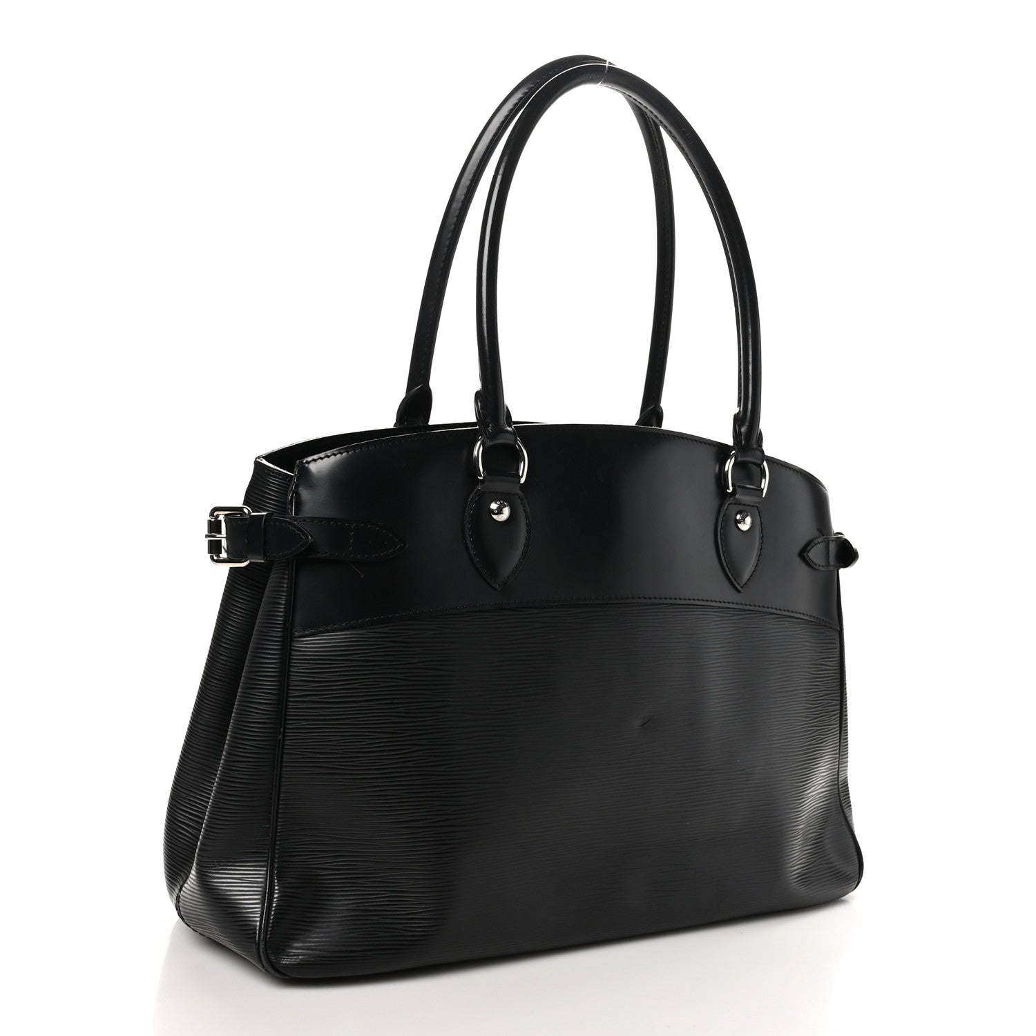 Louis Vuitton Epi Passy GM Black 3 of 13