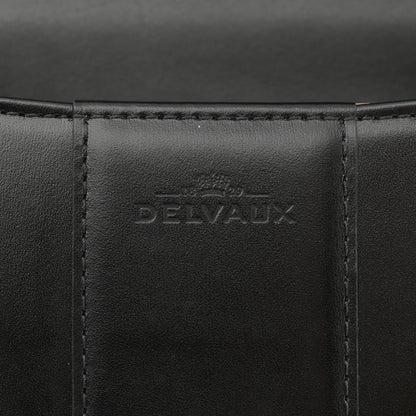 Delvaux Calfskin MM L'Humour Brillant Satchel Black 6 of 12