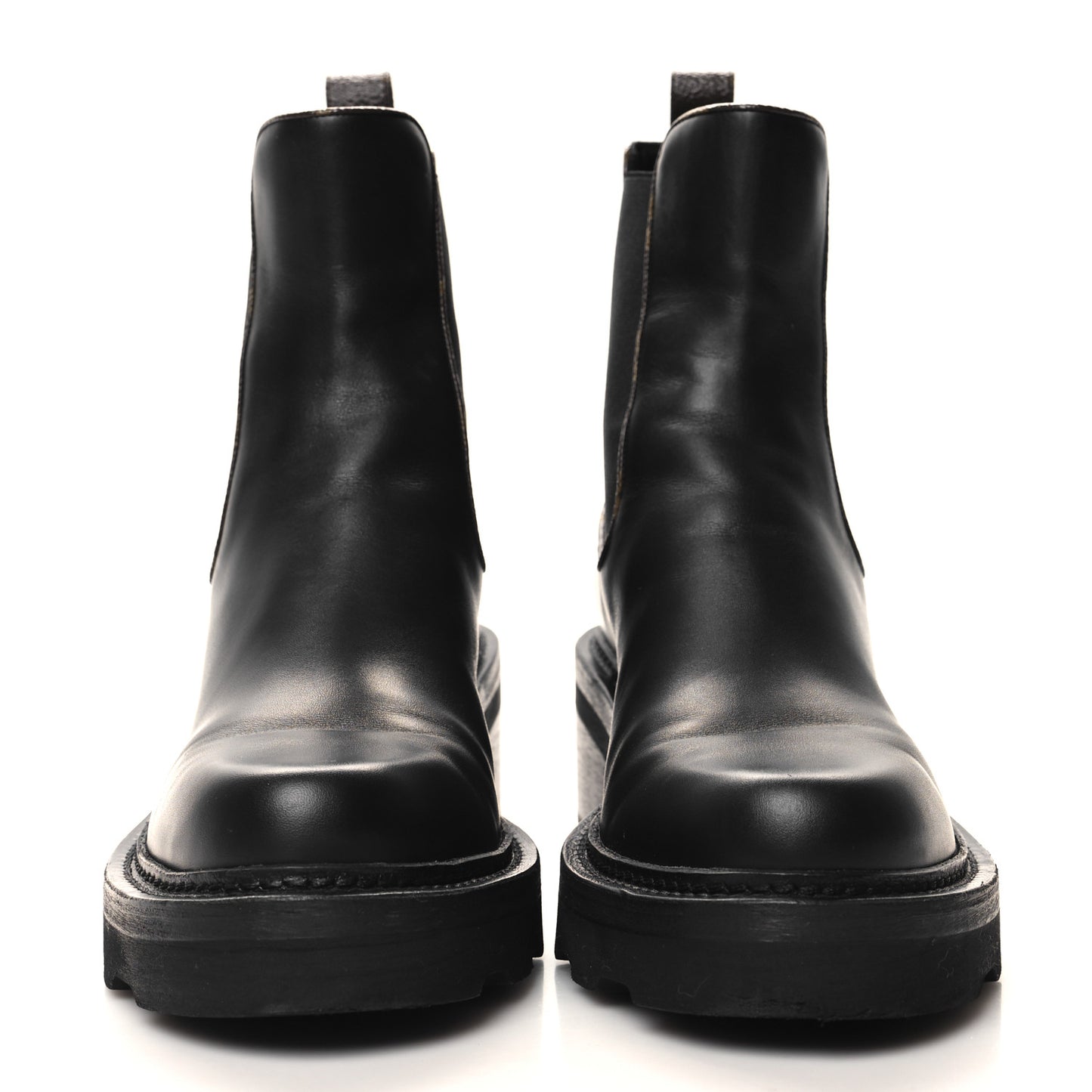 Calfskin Monogram Beaubourg Ankle Boots 39.5 Black