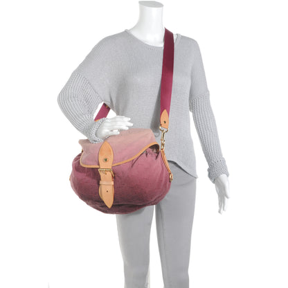 Louis Vuitton Denim Sunshine NM Messenger Rouge Fauviste 2 of 8