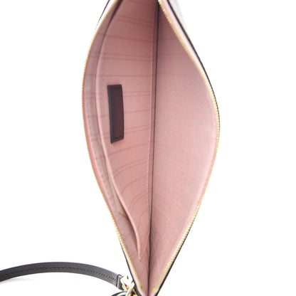Louis Vuitton Damier Ebene Neverfull MM GM Pochette Rose Ballerine 5 of 7