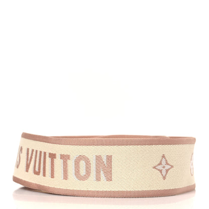 Louis Vuitton Jacquard Diane Shoulder Strap Creme Beige 2 of 3