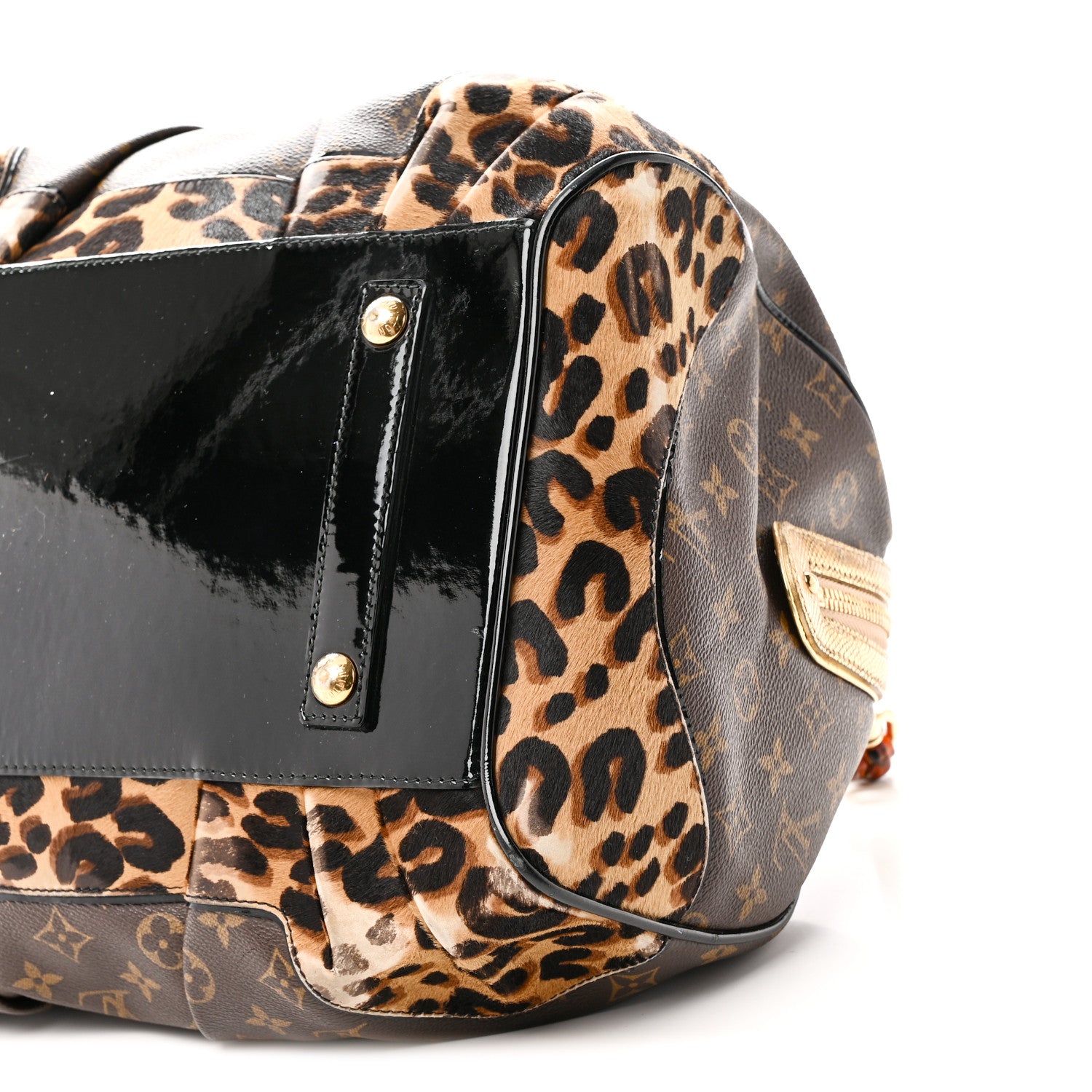 Louis Vuitton Monogram Leopard Stephen Bag 9 of 11