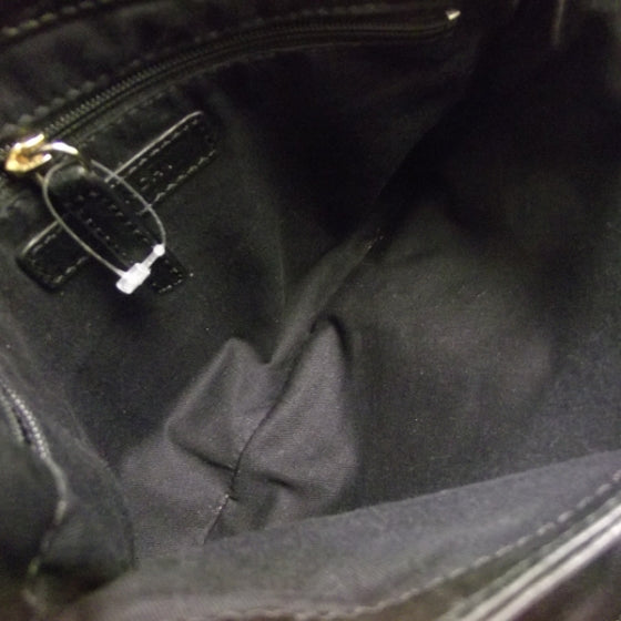 Leather Melancholia Bag Black
