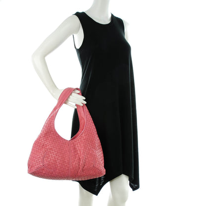 Bottega Veneta Nappa Intrecciato Ball Hobo Quarzo 2 of 9