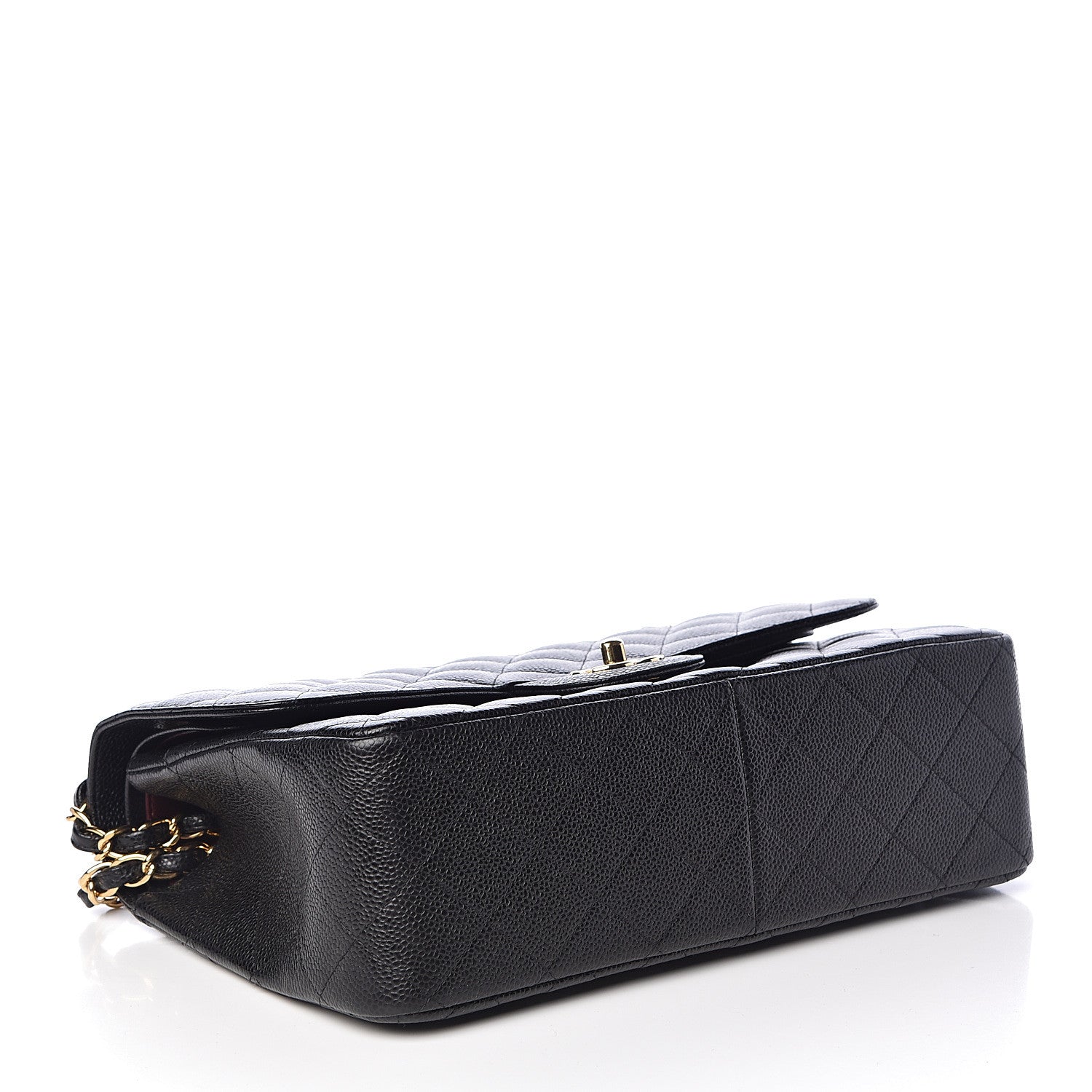 Chanel Caviar Quilted Jumbo Double Flap Black 4 of 14