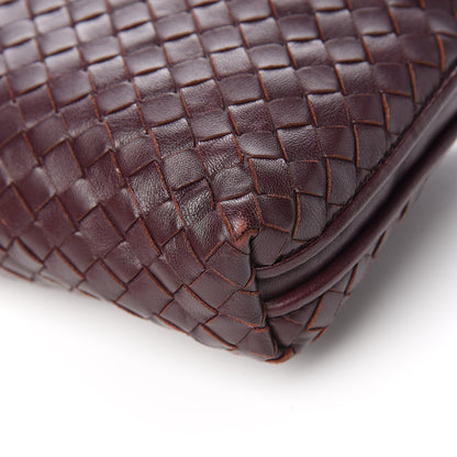 Bottega Veneta Nappa Intrecciato Nodini Crossbody Messenger Aubergine 9 of 14