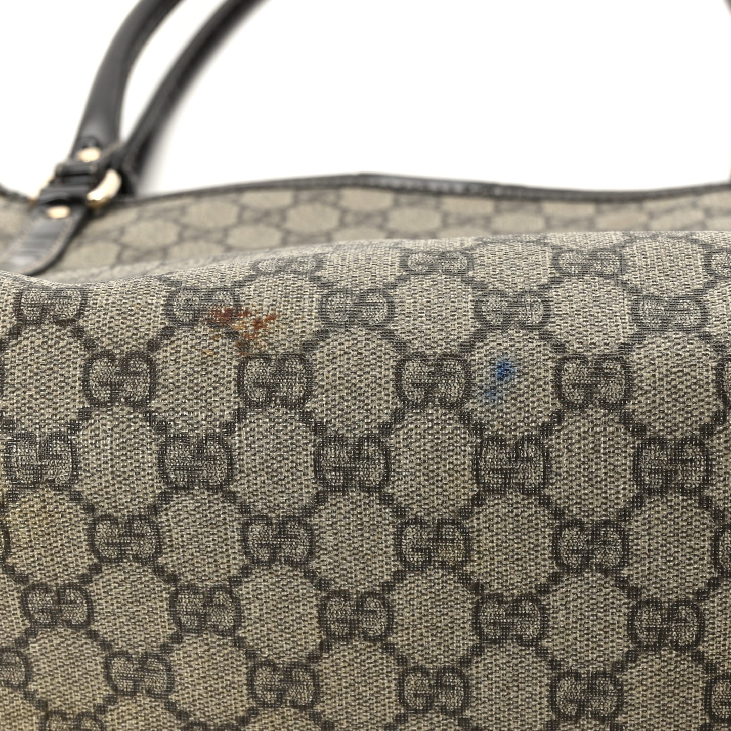 GG Plus Monogram Medium Joy Tote Dark Brown