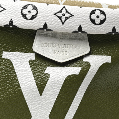 Louis Vuitton Monogram Giant Bumbag Kaki Beige 8 of 11