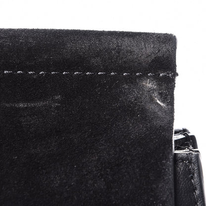 Chloe Suede Calfskin Medium Faye Shoulder Bag Black 7 of 8