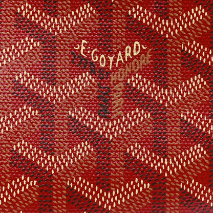Goyard Goyardine Senat Pochette MM Red 7 of 9