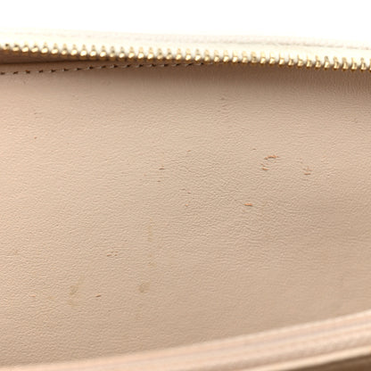 Chanel Caviar Quilted Medium CC Filigree Vanity Case White 14 of 18