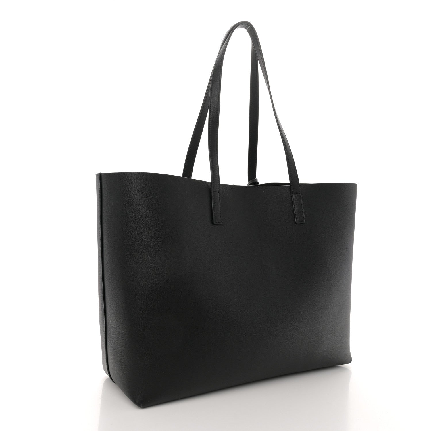 Saint Laurent Calfskin Large Shopping Tote Black 4 of 11
