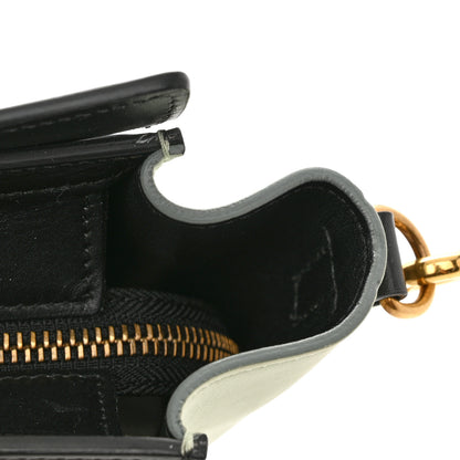 Celine Baby Grained Calfskin Nano Tri-Color Luggage Zinc Almond 13 of 13