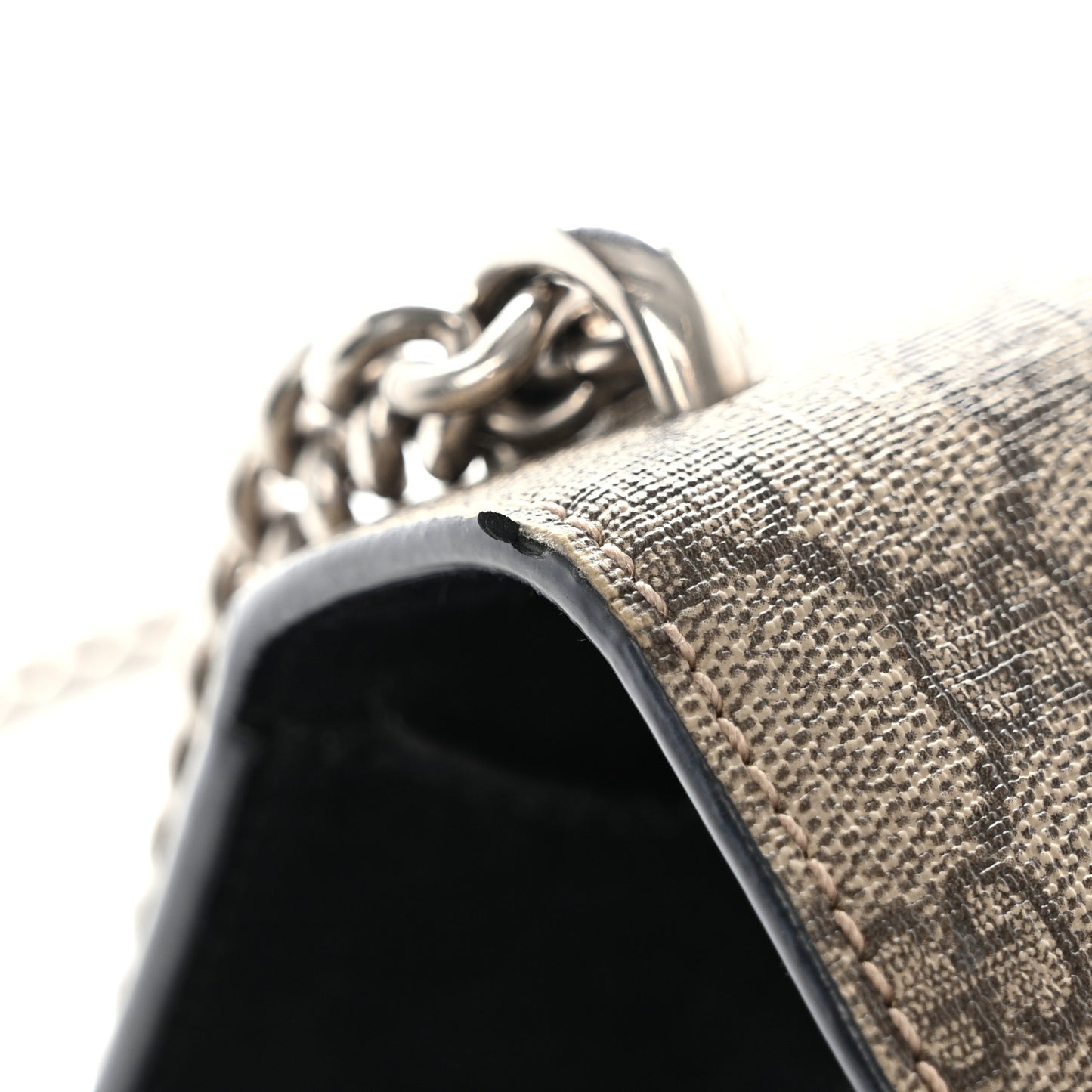 GG Supreme Monogram Mini Dionysus Shoulder Bag Black