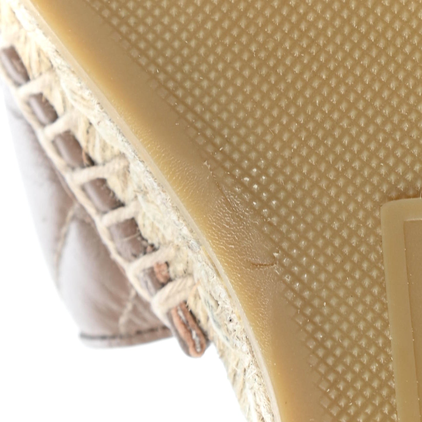 Nappa Matelasse GG Marmont Espadrille Slide Sandals 40 Porcelain Rose