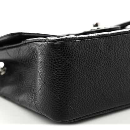 Chanel Caviar Quilted Mini Square Flap Black 9 of 10