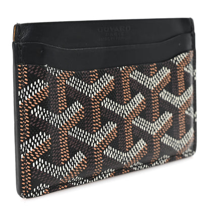 Goyard Goyardine Saint Sulpice Card Holder Black 3 of 7