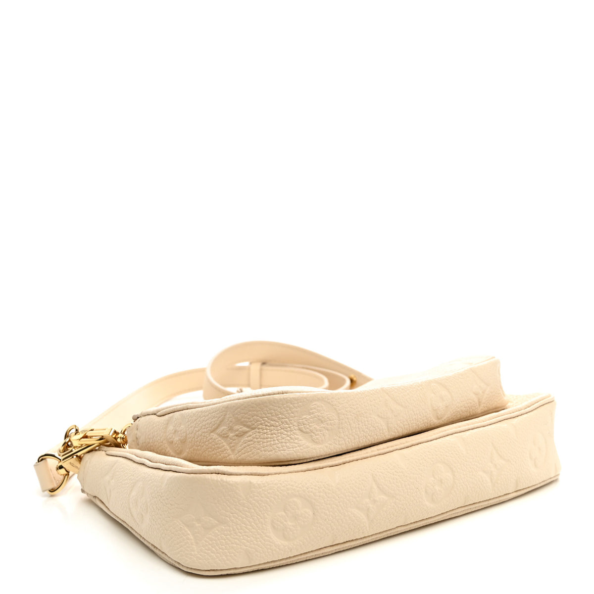 Louis Vuitton Empreinte Monogram Giant Multi Pochette Accessories Cream 3 of 11