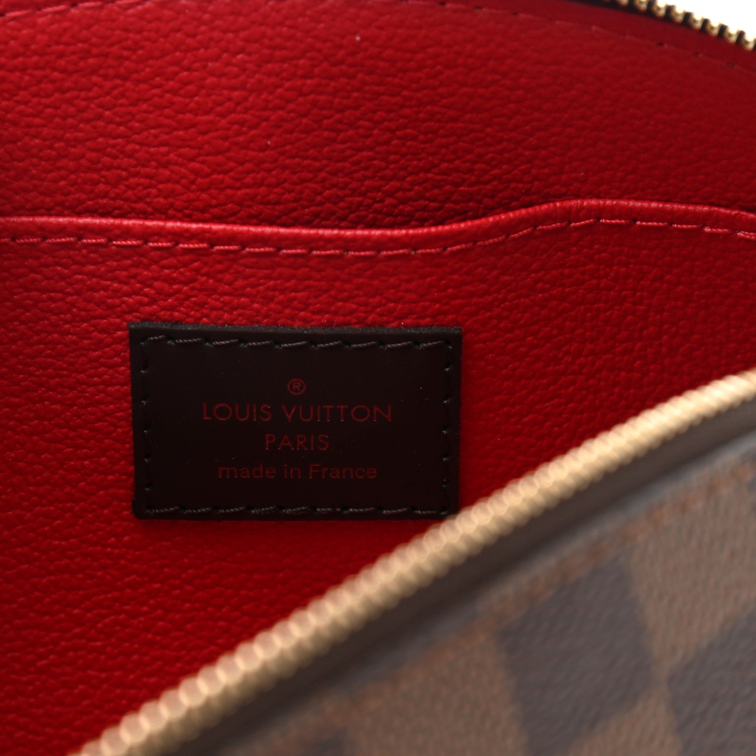 Louis Vuitton Damier Ebene Cosmetic Pouch 6 of 6