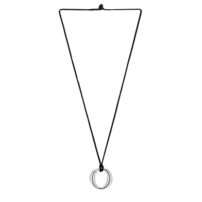 Tiffany Sterling Silver Elsa Peretti Sevillana Pendant Necklace 3 of 4