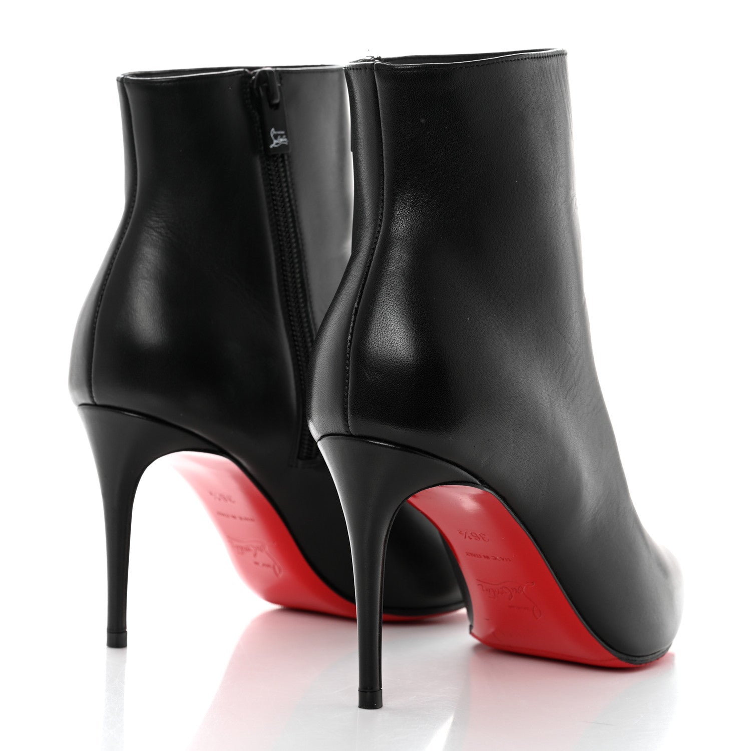 Christian Louboutin Calfskin So Kate Booty 85 Ankle Boots 36.5 Black 4 of 7
