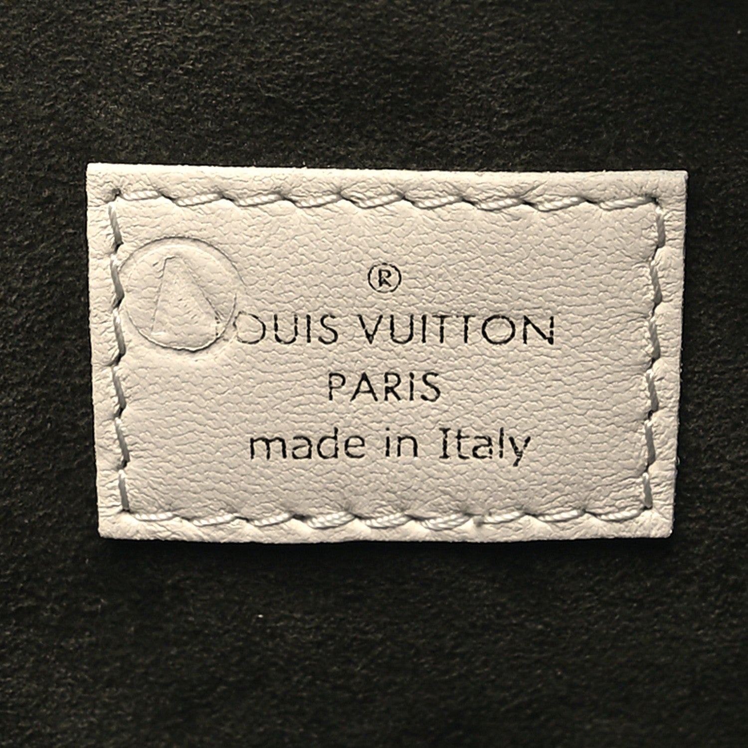 Louis Vuitton Lambskin Embossed Monogram Coussin PM Cream 8 of 11