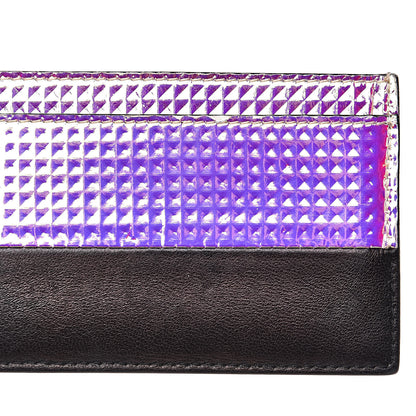 Celine Calfskin Card Holder Black Multicolor 9 of 9