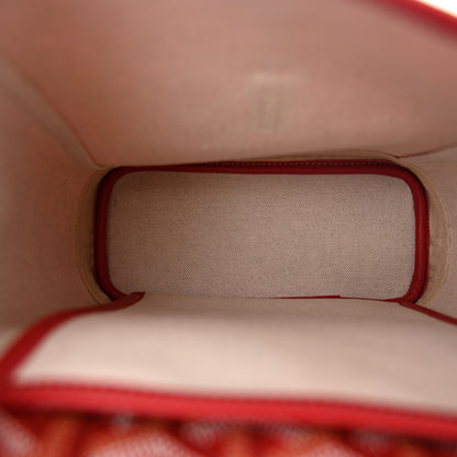 Goyard Goyardine Calfskin Mini Alpin Backpack Red 5 of 9