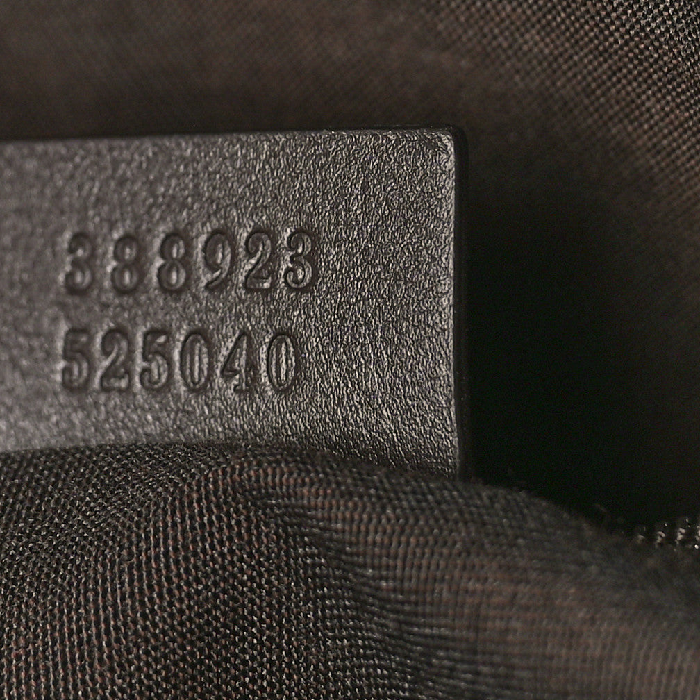 GG Supreme Monogram Medium Joy Tote Brown